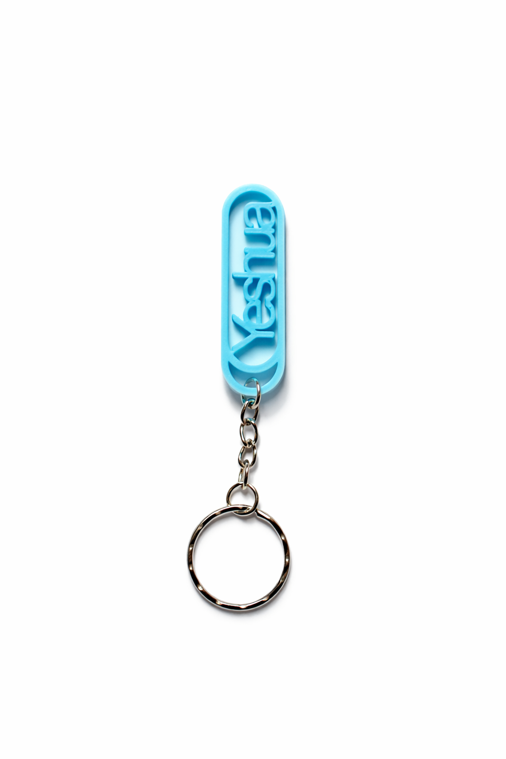 Yeshua Glow – Blauer Schlüsselanhänger